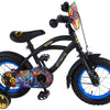 Kinderfiets 12 Batman - zwart geel