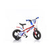 Dino bikes dino jongensfiets r1 12 inch met knijprem rood blauw