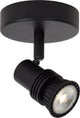 Lucide kianti - plafondspot (plafondlamp) - ø 10 cm - 1xgu10 - zwart