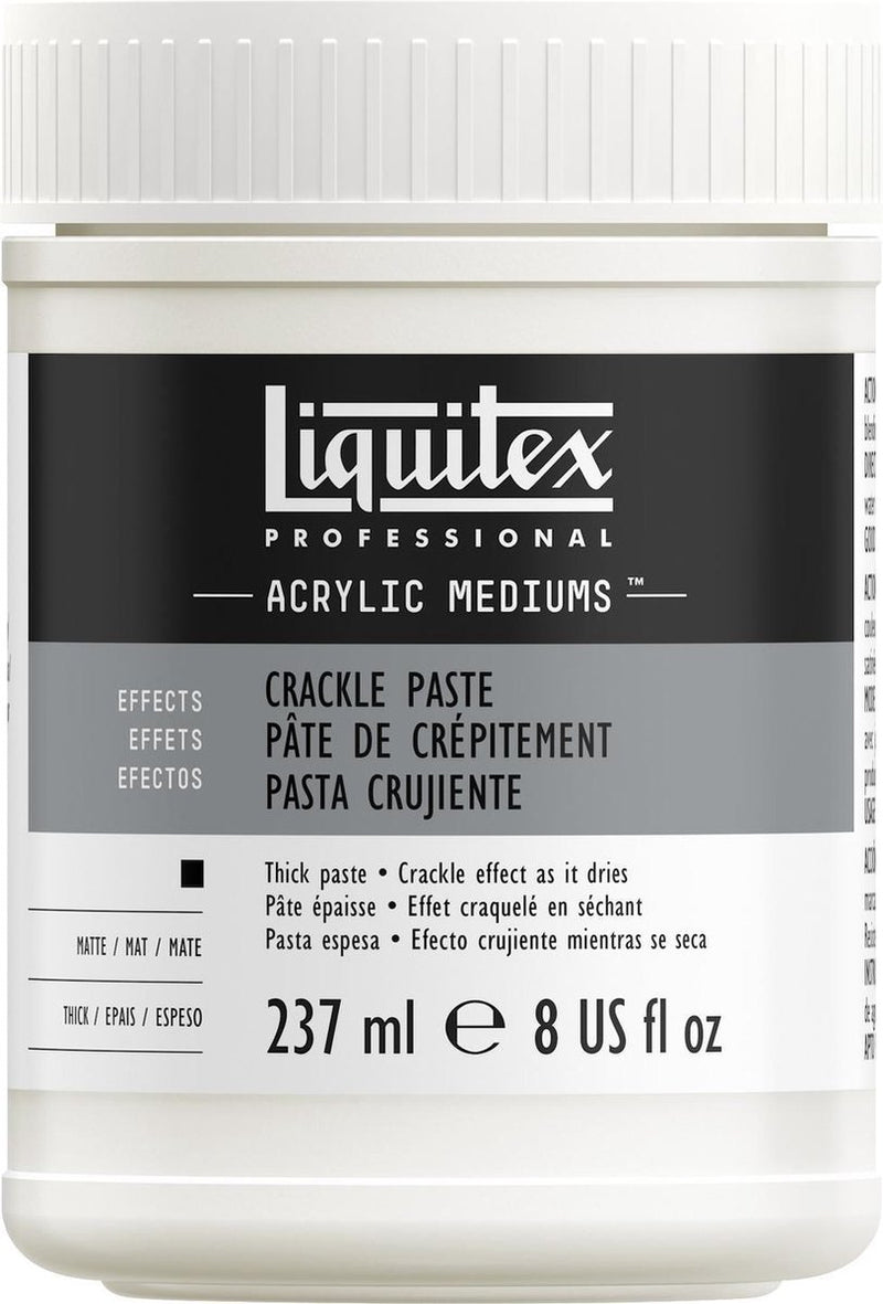 Liquitex professional crackle paste 237 ml pot – krakleer medium voor acryl, antiek barsteffect