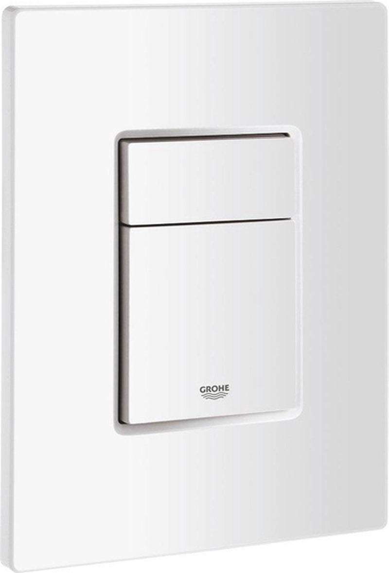 Grohe skate cosmopolitan bedieningspaneel toilet - dual flush - kunststof - alpine wit