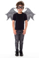 Little adventures - zwarte draak - vleugels masker set