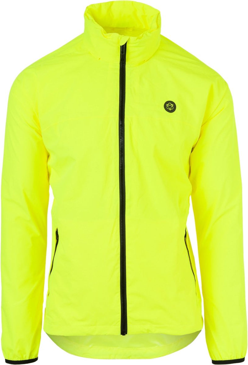 Agu go - regenjas - unisex - poray 5000 - compact - 100% gerecycled polyester - reflectie - geel - xl