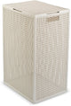 Curver kaya wasmand met deksel - 60l - 38x29x58,5 cm - wit