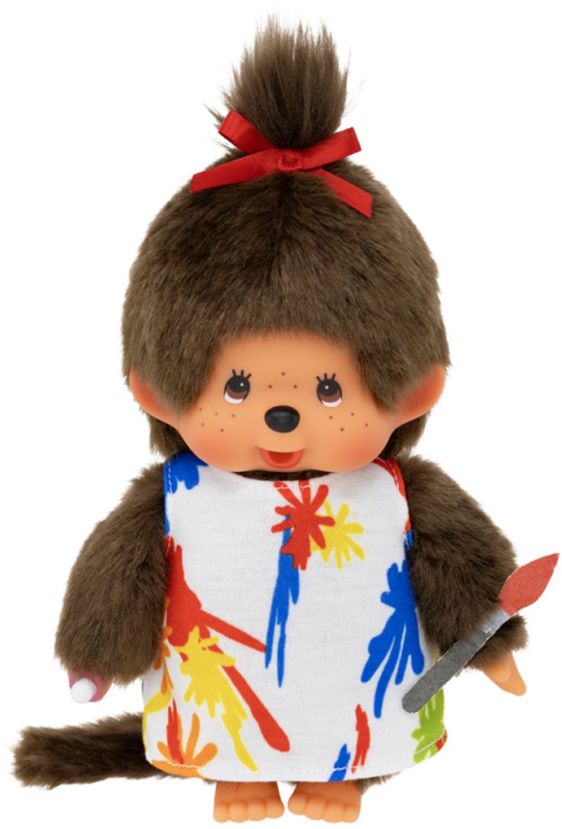 Monchhichi | meisje kunstenaar 20cm