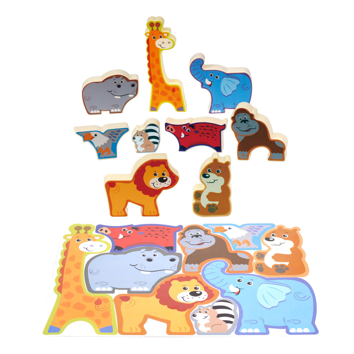 Playgo puzzel safari