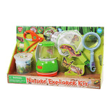 Playgo natuur onderzoekerset - 6 dlg. met schepnet en vergrootglas - afbeelding 2