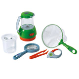 Playgo natuur onderzoekerset - 6 dlg. met schepnet en vergrootglas - afbeelding 1