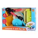 Playgo grilpannen set met accessoires - 8dlg. - afbeelding 1