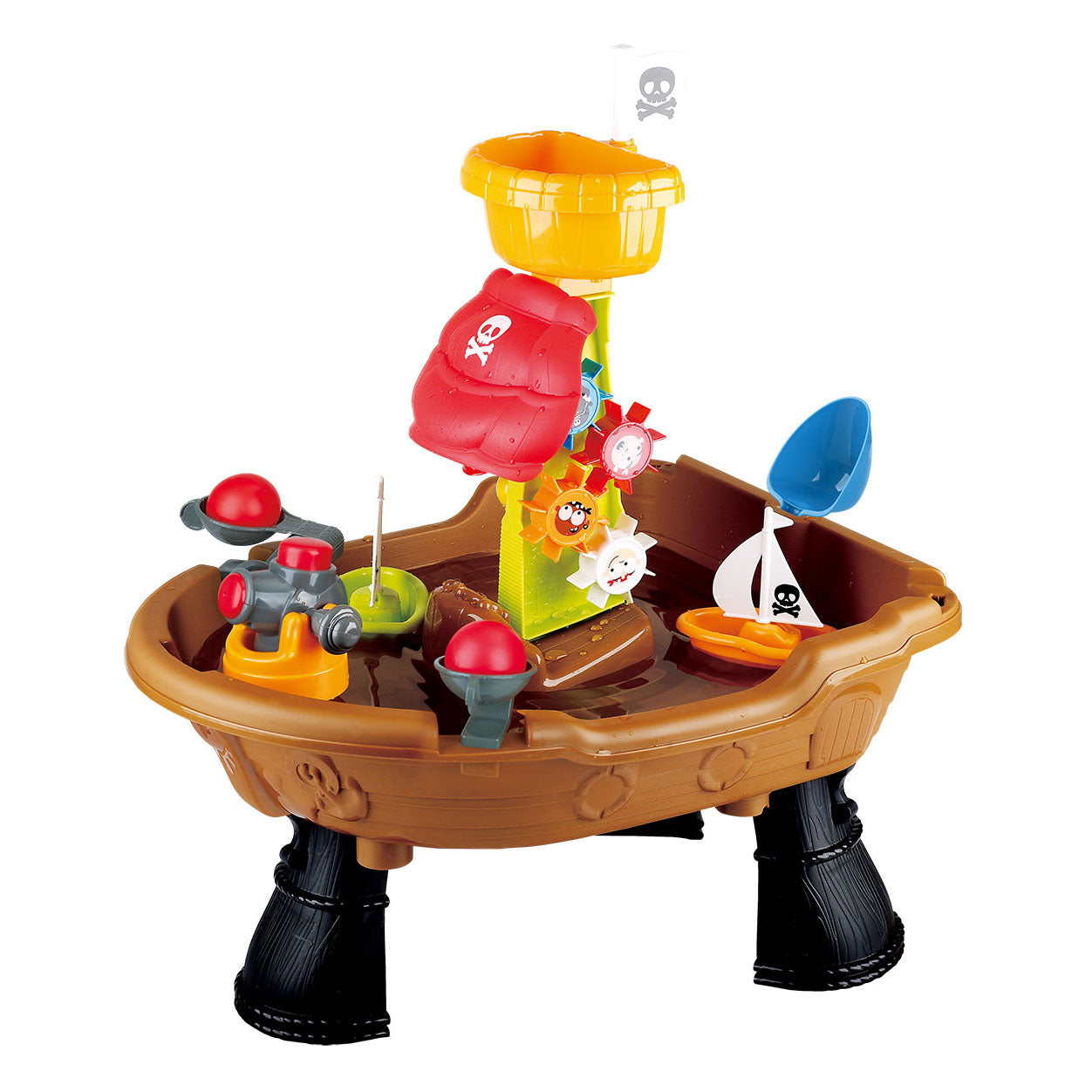 Playgo watertafel piratenschip, 20dlg.