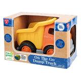 Playgo biobased kiepwagen geel - 28cm - afbeelding 2