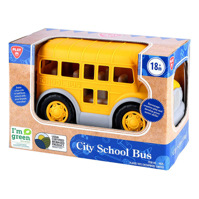 Playgo biobased schoolbus - 28cm
