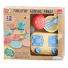 Playgo tafelblad kookfornuis met accessoires speelset - 13dlg.