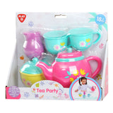Playgo theeservies bloemen speelset - 7dlg. - afbeelding 2
