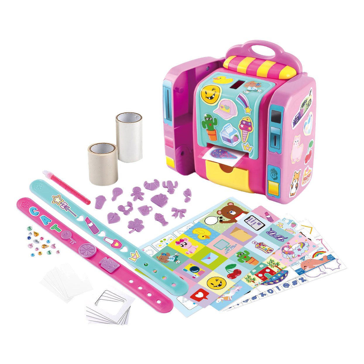 Playgo 2in1 sticker studio deluxe - incl 100 stickers en armbandjes