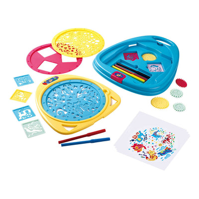 Playgo mandala tekenset creatief speelgoed - 27-delig mandala set.