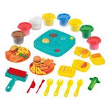 Playgo diner cafe kleiset - 8 kleipotjes - afbeelding 2
