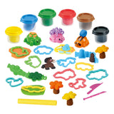 Playgo dieren eiland kleiset. 6 kleipotjes - afbeelding 2
