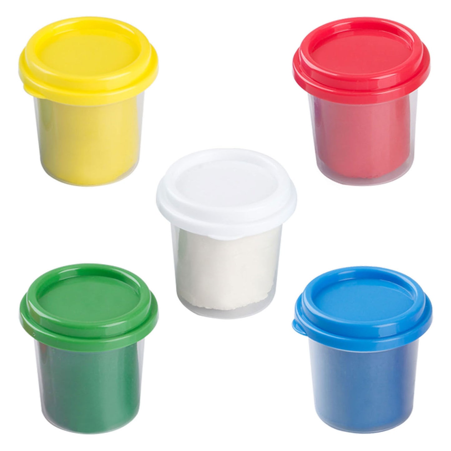 Playgo kleiset 5 kleuren - 5x56gram