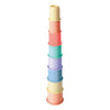 Playgo stapelblokken regenboog - 8dlg.