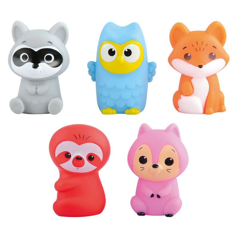 Playgo vingerpoppetjes bosdieren - 5st.