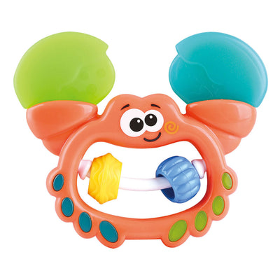 Playgo krab rammelaar oranje
