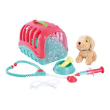 Playgo dieren reismandje met knuffelpuppy - 7dlg. - afbeelding 1