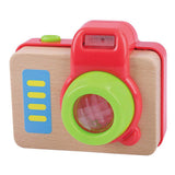 Playgo houten speelgoedcamera - afbeelding 1