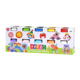 Playgo kleiset 10 kleuren - 10x113gram - afbeelding 1