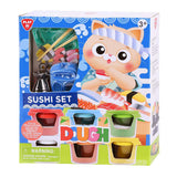 Playgo sushi kleiset - 6 kleipotjes - afbeelding 1
