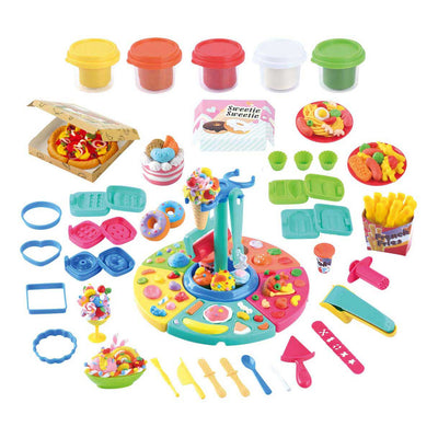 Playgo luxe eet kleiset - 5 kleipotjes