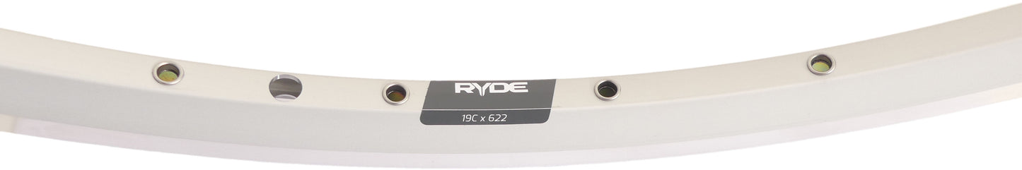 Ryde velg zac 2000 28 622 x 19c aluminium 32 gaats 14g - zilver