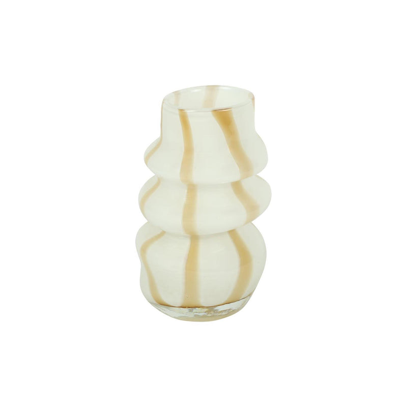 Countryfield vaas sweet rib s wit ø15,5xh24cm