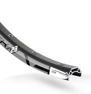 Rodi Velg Blackrock 23 disc 28 29 622 x 23C aluminium 36 gaats 14G zwart - afbeelding 2