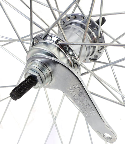Achterwiel 28 x 1 4 zac 19 met favorit remnaaf - zilver