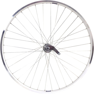 Achterwiel 28 x 1 4 zac 19 met favorit remnaaf - zilver