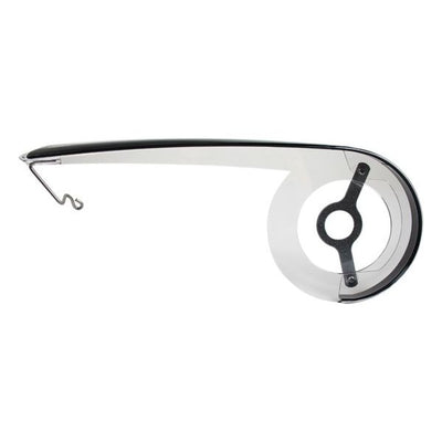 kettingscherm Cambio 38T transparant zwart 46 x 18 cm