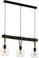 Eglo roding hanglamp - e27 - 88 cm - zwart bruin