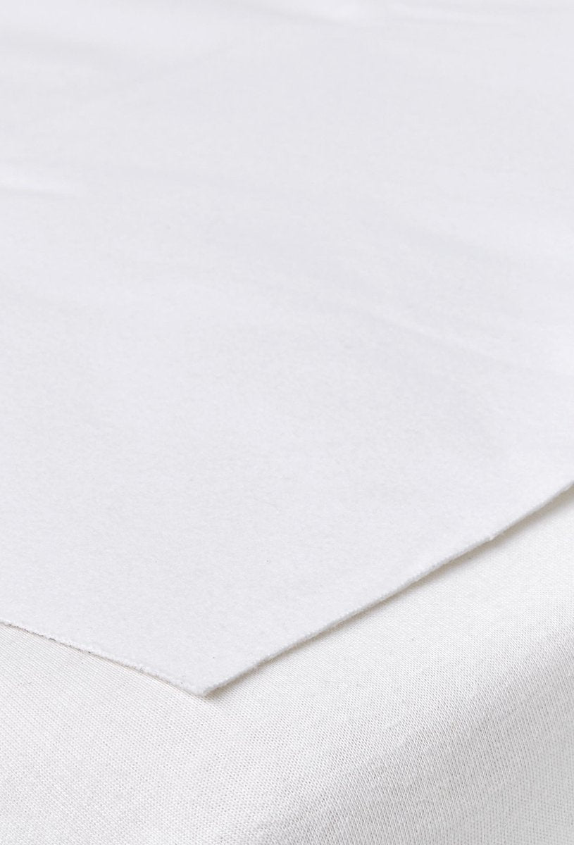 Meyco baby bedzeil wieg - white - 40x50cm