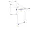 Leifheit classic 180 solid droogrek 18m 88,5x181,5x56cm