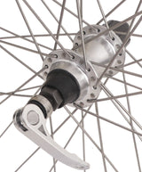 Rodi achterwiel 28 inch 622x19 - skorpion - 36 gaats fm32 - 8 9 speed naaf + qr - zilver - afbeelding 2