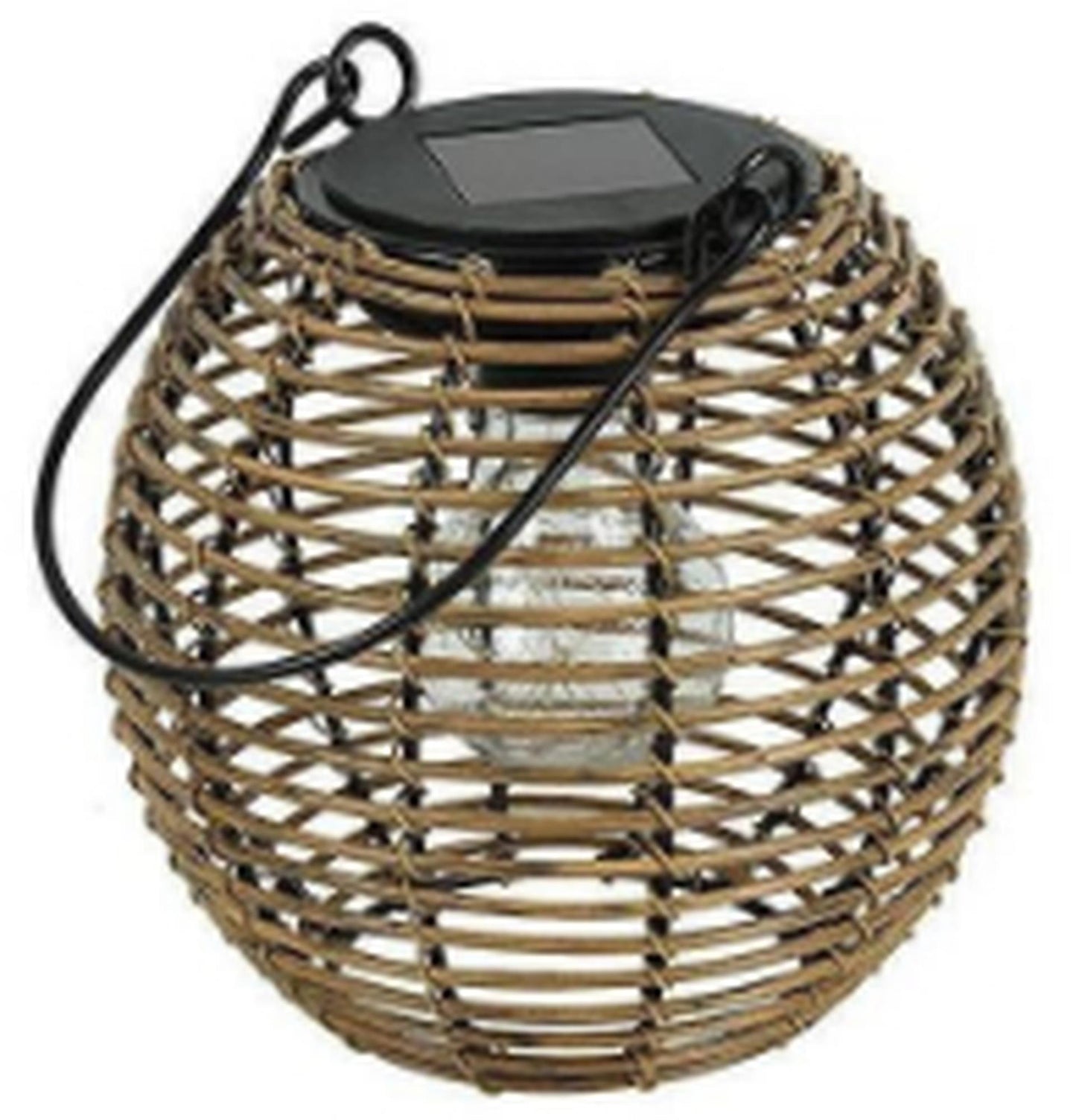 Countryfield hanglamp solar led eliya naturel h15cm