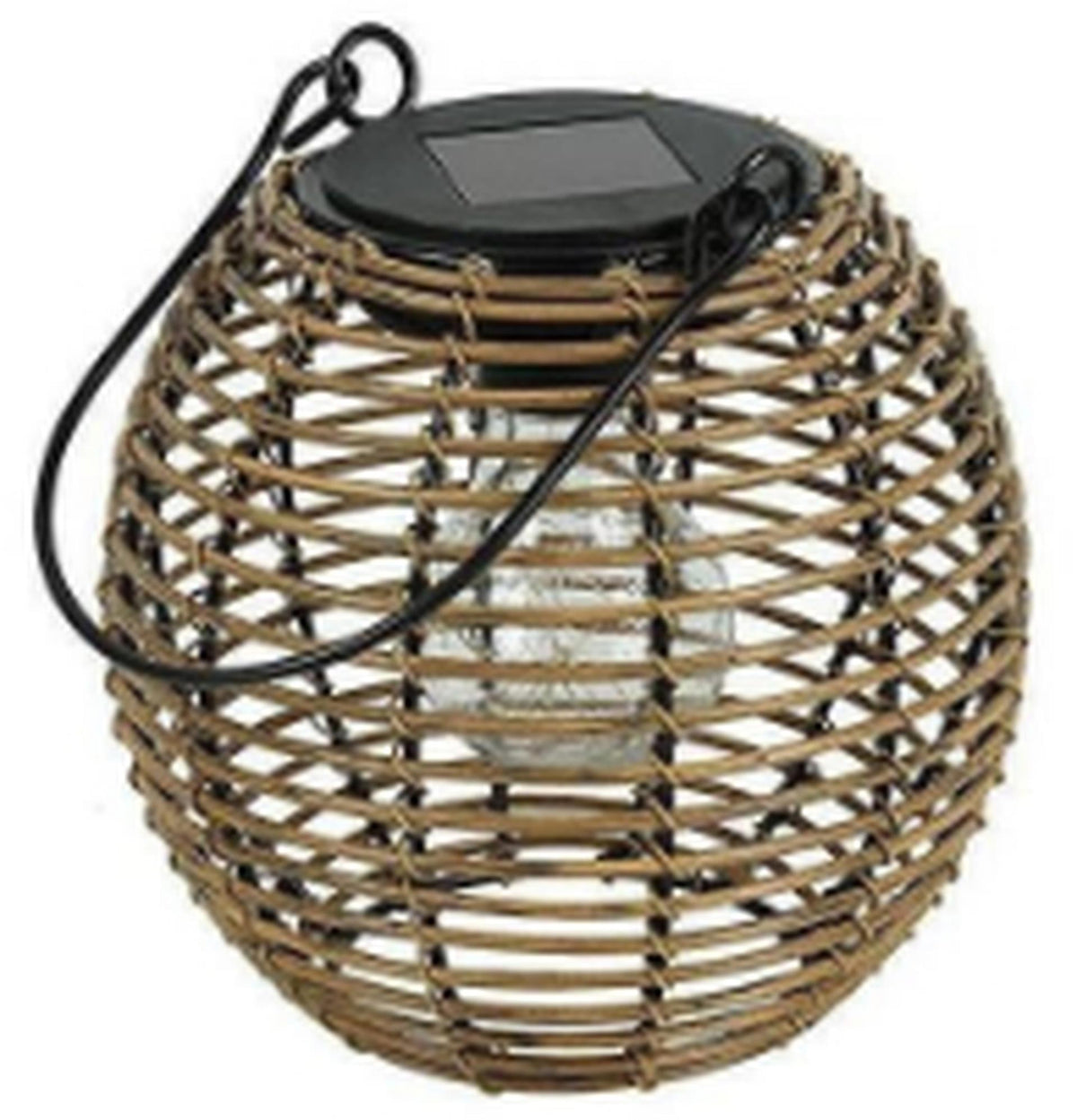 Countryfield hanglamp solar led eliya naturel h15cm