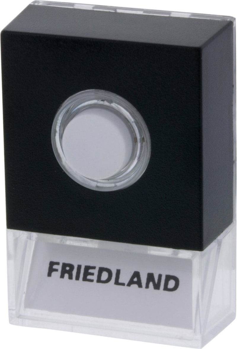 Honeywell friedland, beldrukknop, pushlite black