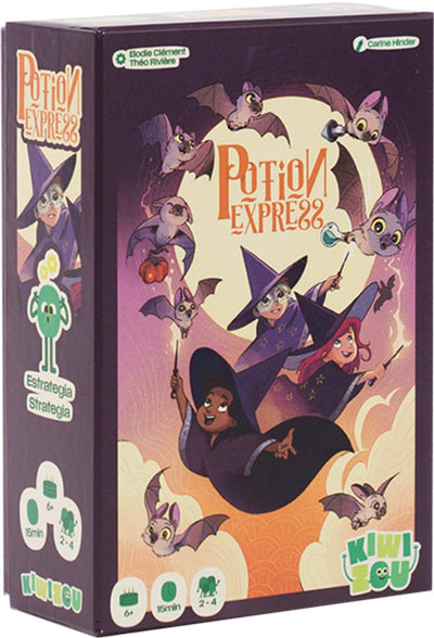 Geronimo games potion express - kiwizou - - kinder spel - vanaf 6 jaar - van 2 tot 4 spelers