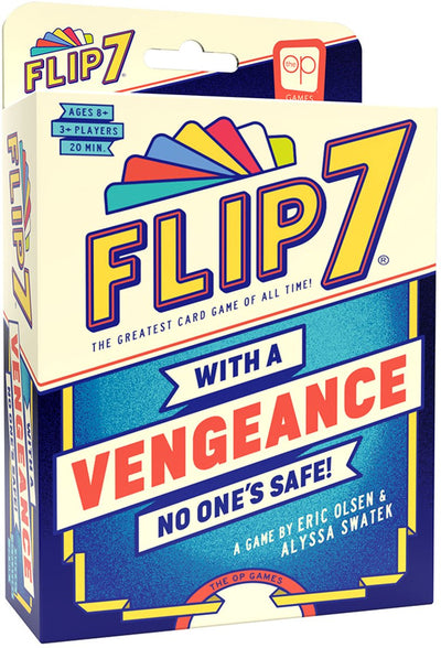 Usaopoly flip 7: with a vengeance - kaartspel - engels