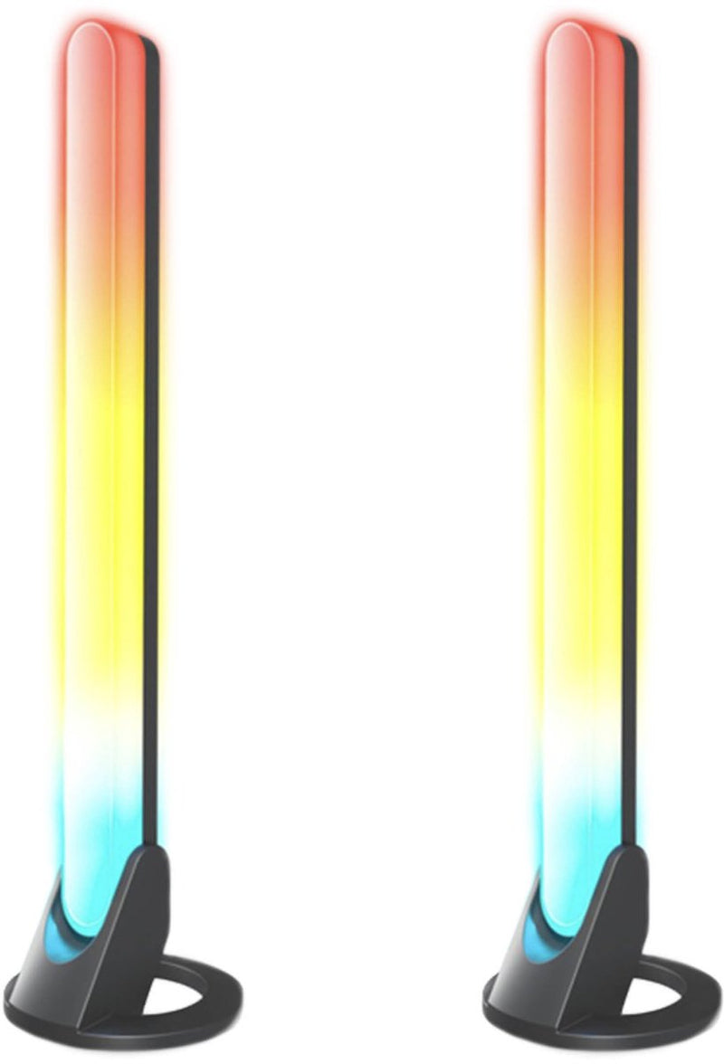 Calex gaming monitor led light bar - 2 stuks - razer chroma compatibel - rgbic synchronisatie voor pc - scherm verlichting