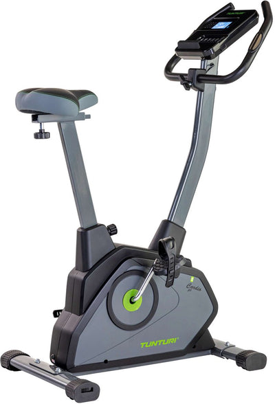 Tunturi cardio fit e35 hometrainer - ergometer - bluetooth - fitness fiets met 12 trainingsprogramma's - comfort plus zadel - hartslagfunctie - incl. gratis app
