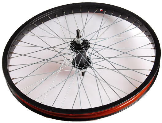Voorwiel 20 x 1.75 freestyle aluminium 48 spaaks - zwart