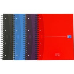 Europeanbook oxford optik papier 90g m2 23,5x32,5cm gelijnd 7mm dubbel spiraal